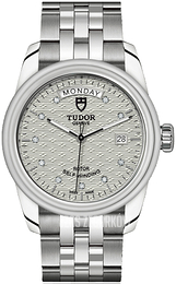 Tudor Glamour Day-Date Srebrny/Stal Ø39 mm M56000-0004