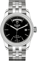 Tudor Glamour Day-Date Czarny/Stal Ø39 mm M56000-0007