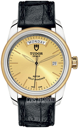 Tudor Glamour Day-Date Żółte złoto/Skóra Ø39 mm M56003-0024