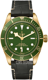 Tudor Black Bay Zielony/Skóra Ø39 mm M79018V-0001