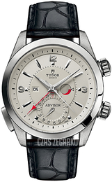 Tudor Heritage Srebrny/Skóra Ø42 mm M79620T-0011