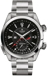 Tudor Heritage Advisor Czarny/Stal Ø42 mm 79620tn-0001