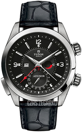 Tudor Heritage Czarny/Skóra Ø42 mm M79620TN-0006