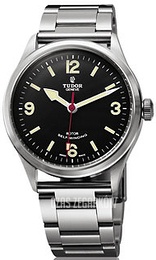 Tudor Ranger Czarny/Stal Ø41 mm 79910-BKST