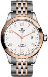 Tudor 1926 Biały/Stal w kolorze różowego złota Ø28 mm M91351-0009