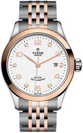 Tudor 1926 Biały/Stal w kolorze różowego złota Ø28 mm M91351-0011