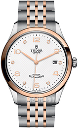 Tudor 1926 Biały/Stal w kolorze różowego złota Ø39 mm M91551-0011
