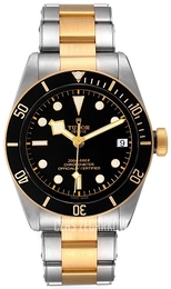 Tudor Heritage Czarny/Stal w odcieniu złota Ø41 mm M79733N-0008
