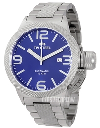 TW Steel Canteen Niebieski/Stal Ø45 mm CB15
