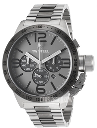 TW Steel Canteen Szary/Stal Ø50 mm CB204