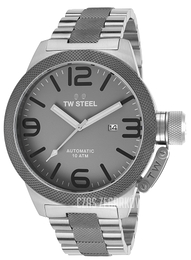 TW Steel Canteen Szary/Stal Ø45 mm CB205