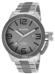 TW Steel Canteen Szary/Stal Ø50 mm CB206