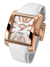 TW Steel Ceo Goliath Biały/Skóra CE3016