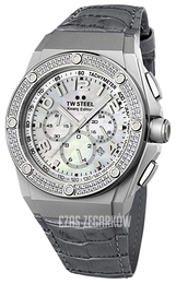 TW Steel Ceo Tech Biały/Skóra Ø44 mm CE4005