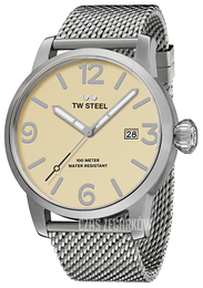 TW Steel Maverick Beżowy/Stal Ø48 mm MB2