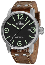 TW Steel Maverick Czarny/Skóra Ø45 mm MS11