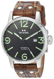 TW Steel Maverick Czarny/Skóra Ø48 mm MS15