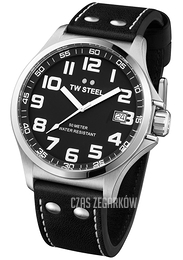 TW Steel F1 Pilot Czarny/Skóra Ø45 mm TW408