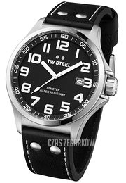 TW Steel F1 Pilot Czarny/Skóra Ø48 mm TW409