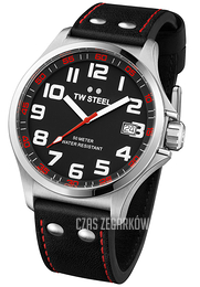 TW Steel F1 Pilot Czarny/Skóra Ø45 mm TW410