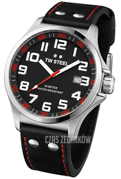 TW Steel F1 Pilot Czarny/Skóra Ø48 mm TW411