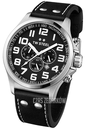 TW Steel F1 Pilot Czarny/Skóra Ø48 mm TW413