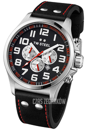 TW Steel F1 Pilot Czarny/Skóra Ø45 mm TW414