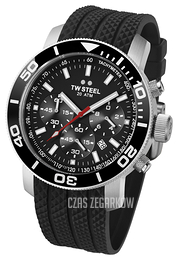 TW Steel Chronograph Czarny/Guma Ø48 mm TW701