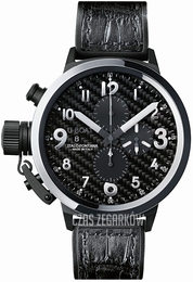 U-Boat Flightdeck Czarny/Skóra Ø50 mm 6203