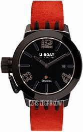 U-Boat Classico Czarny/Skóra Ø42 mm 7124