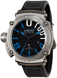 U-Boat Classico Czarny/Guma Ø47 mm 8038