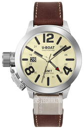 U-Boat Classico Beżowy/Skóra Ø45 mm 8051