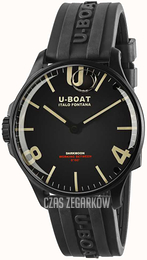 U-Boat Darkmoon Czarny/Guma Ø44 mm 8464/B