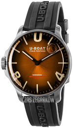 U-Boat Darkmoon Brązowy/Guma Ø44 mm 8703/B