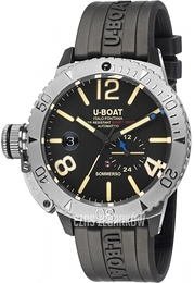 U-Boat Classico Czarny/Guma Ø46 mm 9007/A