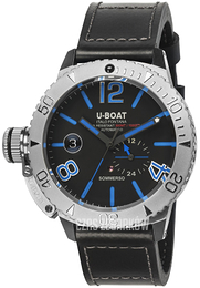 U-Boat Classico Czarny/Guma Ø46 mm 9014