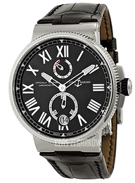 Ulysse Nardin Marine Collection Czarny/Skóra Ø45 mm 1183-122-42