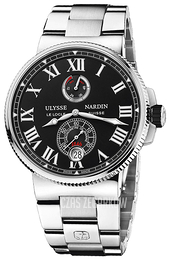 Ulysse Nardin Marine Collection Czarny/Stal Ø45 mm 1183-122-7M-42 V2