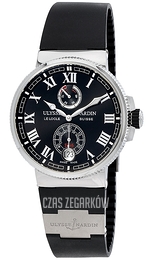 Ulysse Nardin Marine Collection Czarny/Guma Ø43 mm 1183-126-3-42