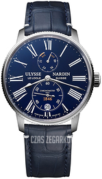 Ulysse Nardin Marine Torpilleur Niebieski/Skóra Ø42 mm 1183-310LE-3AE-175-1B