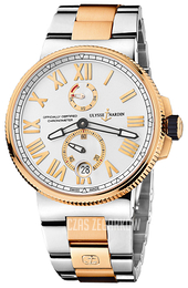 Ulysse Nardin Marine Collection Srebrny/18 karatowe różowe złoto Ø45 mm 1185-122-8M-41