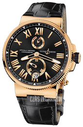 Ulysse Nardin Marine Collection Czarny/Skóra Ø45 mm 1186-122-42