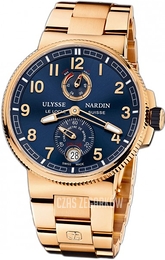 Ulysse Nardin Marine Collection Chronometer Niebieski/18 karatowe różowe złoto Ø43 mm 1186-126-8M-63