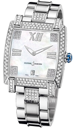 Ulysse Nardin Ladies Caprice Biały/18 karatowe białe złoto Ø34 mm 130-91AC-8C-301