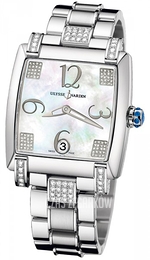Ulysse Nardin Ladies Caprice Biały/18 karatowe białe złoto Ø34 mm 130-91C-8C-601