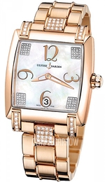 Ulysse Nardin Ladies Caprice Biały/18 karatowe różowe złoto Ø34 mm 136-91C-8C-601