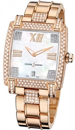 Ulysse Nardin Ladies Caprice Biały/18 karatowe różowe złoto Ø34 mm 136-91FC-8C-301