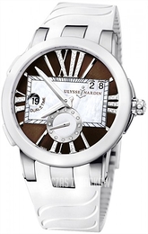 Ulysse Nardin Ladies Executive Brązowy/Guma Ø40 mm 243-10-3-30-05