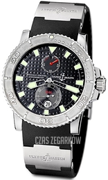 Ulysse Nardin Marine Collection Diver Czarny/Guma Ø42.7 mm 263-33-3-92