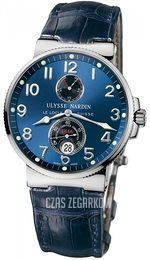 Ulysse Nardin Marine Collection Chronometer Niebieski/Skóra Ø41 mm 263-66-623